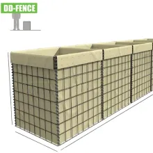 Weld Mesh Gabion Defense Barrier fo Flood Barrier